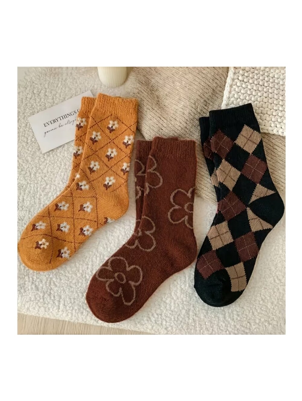 3 Pair Of Novelty Socks